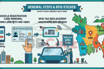 ঢাকায় রেজিস্ট্রেশন নবায়ন ও RFID স্টিকার সমস্যা