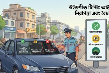বাংলাদেশে উইন্ডশিল্ড টিন্টের আইনি অবস্থা ও ঝুঁকি