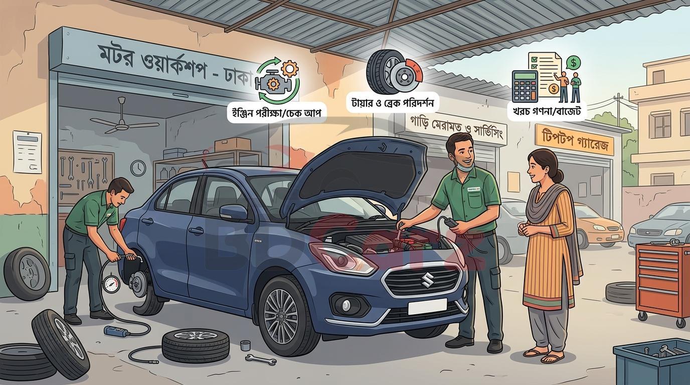 ব্যবহৃত গাড়ির ফুল চেকআপ: কোথায়, কিভাবে এবং খরচের ধারণা