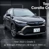 Pristine 2022 Toyota Corolla Cross Z Hybrid – Auction Grade 5!
