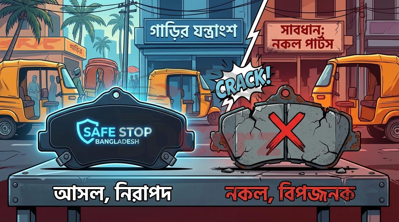 গাড়ির নকল যন্ত্রাংশ: নিরাপত্তা ঝুঁকি ও আসল-নকল চেনার উপায়